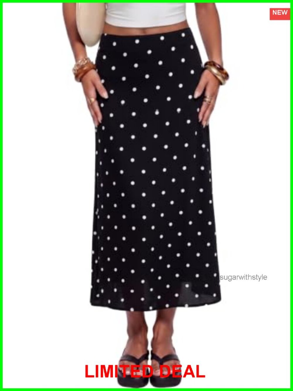 Women's High Waisted A-Line Midi Skirt Chiffon Cocktail